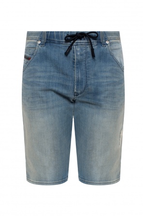 ‘d-krooshort-t’ denim shorts with rips, zdjęcie 1 ‘d-krooshort-t’ denim shorts with rips od Diesel